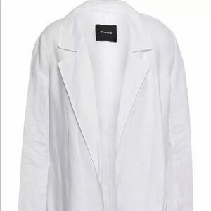 Theory Sileena O White blazer Jacket